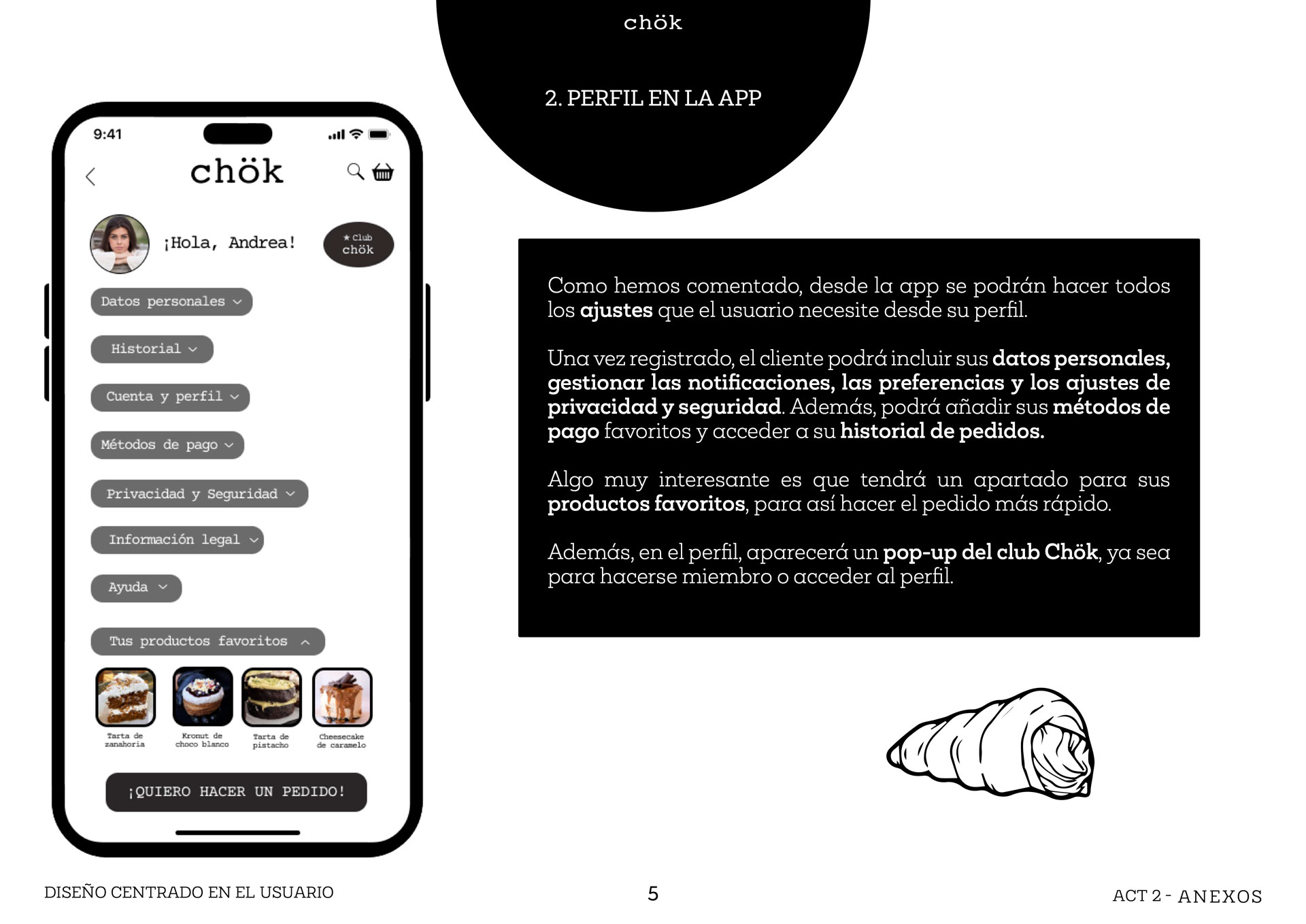 perfil app chok